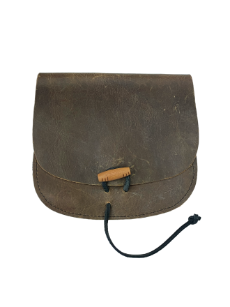 Trollfelsen Gürteltasche Hrothgar Einfach Kaffeebraun